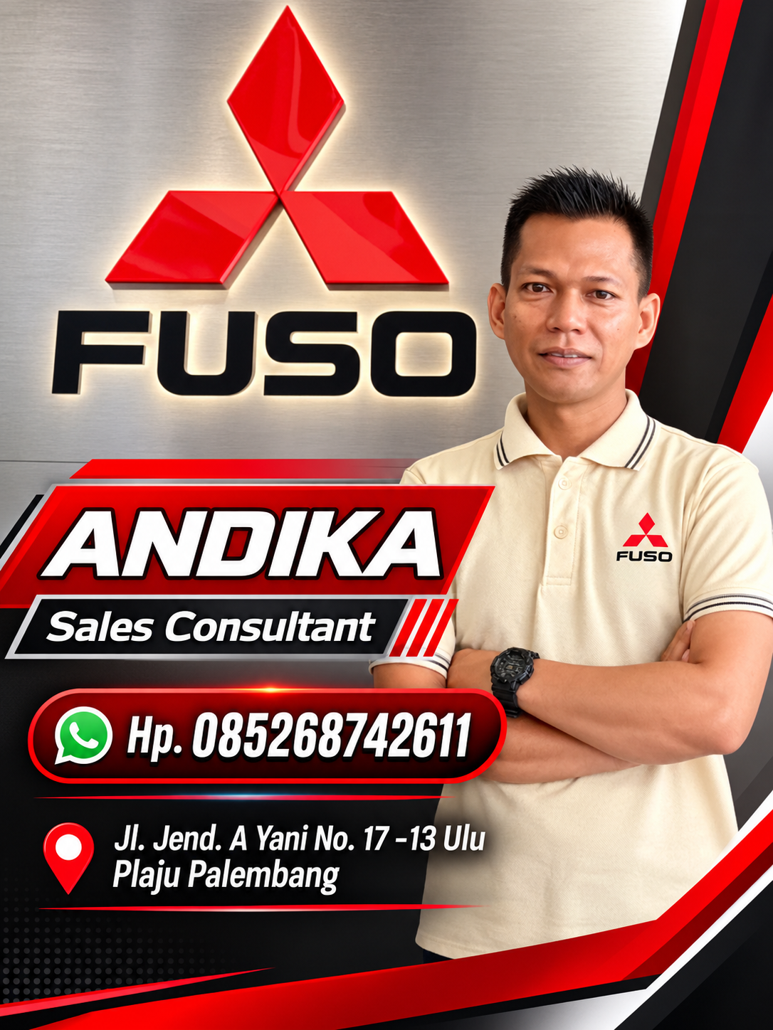 Andika Sales Consultant Mitsubishi Fuso